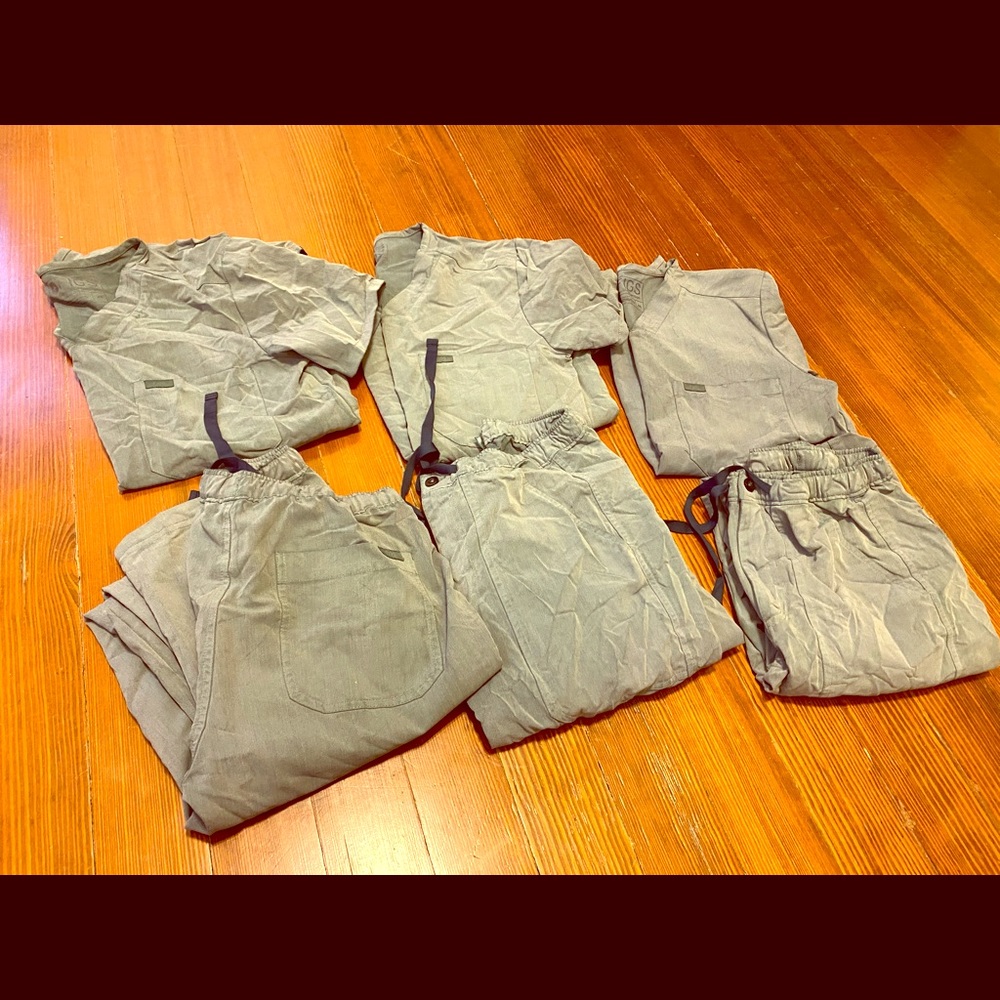 FIGS XS 3 set custom dyed scrubs. One set $35